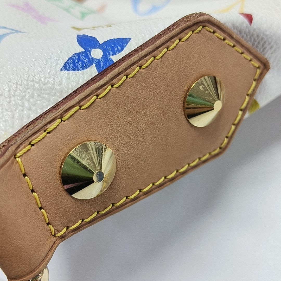 LV × TM CHRISSIE Monogram Coated Canvas White