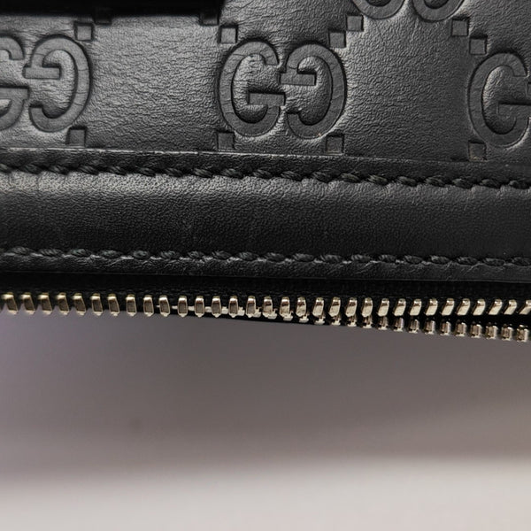 Signature Monogram Calfskin Black