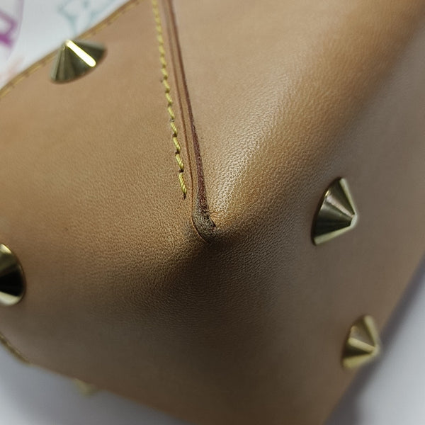 LV × TM JUDY MM Monogram Coated Canvas White