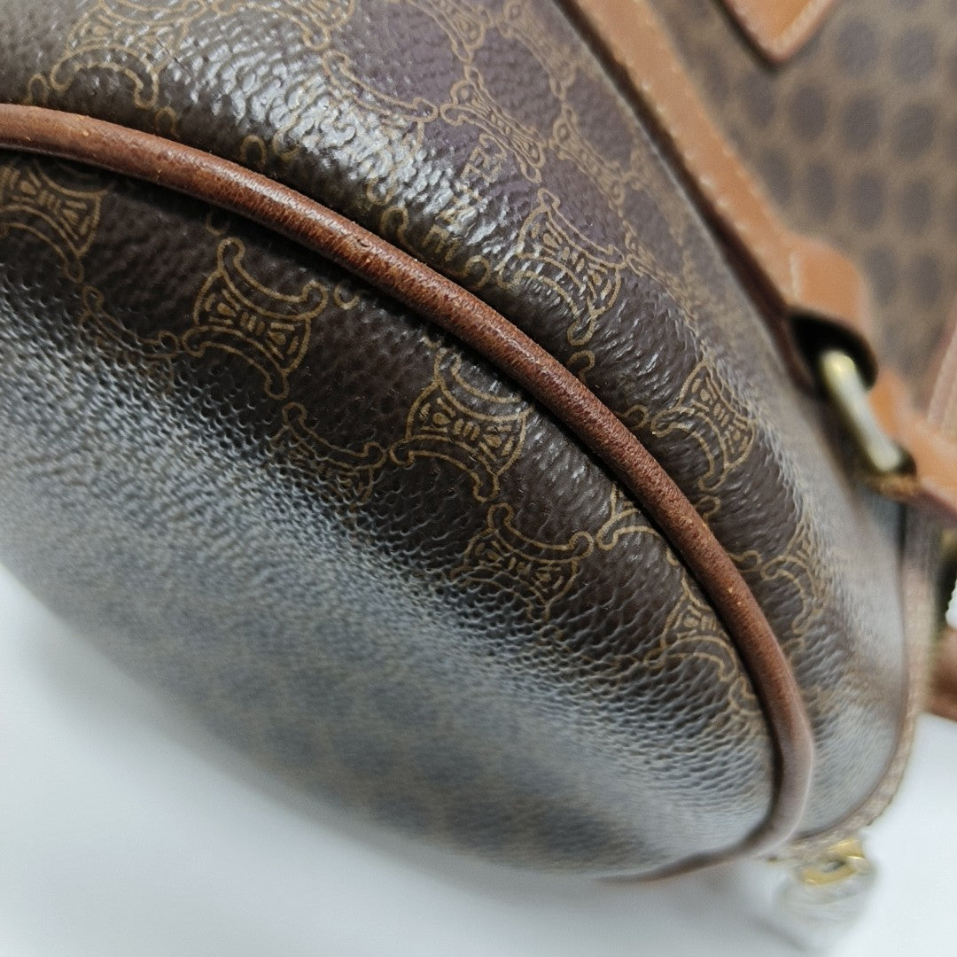 MACADAM BOSTON Coated Canvas Brown