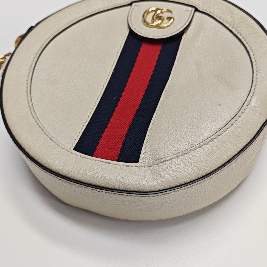 Ophidia Mini Calfskin White