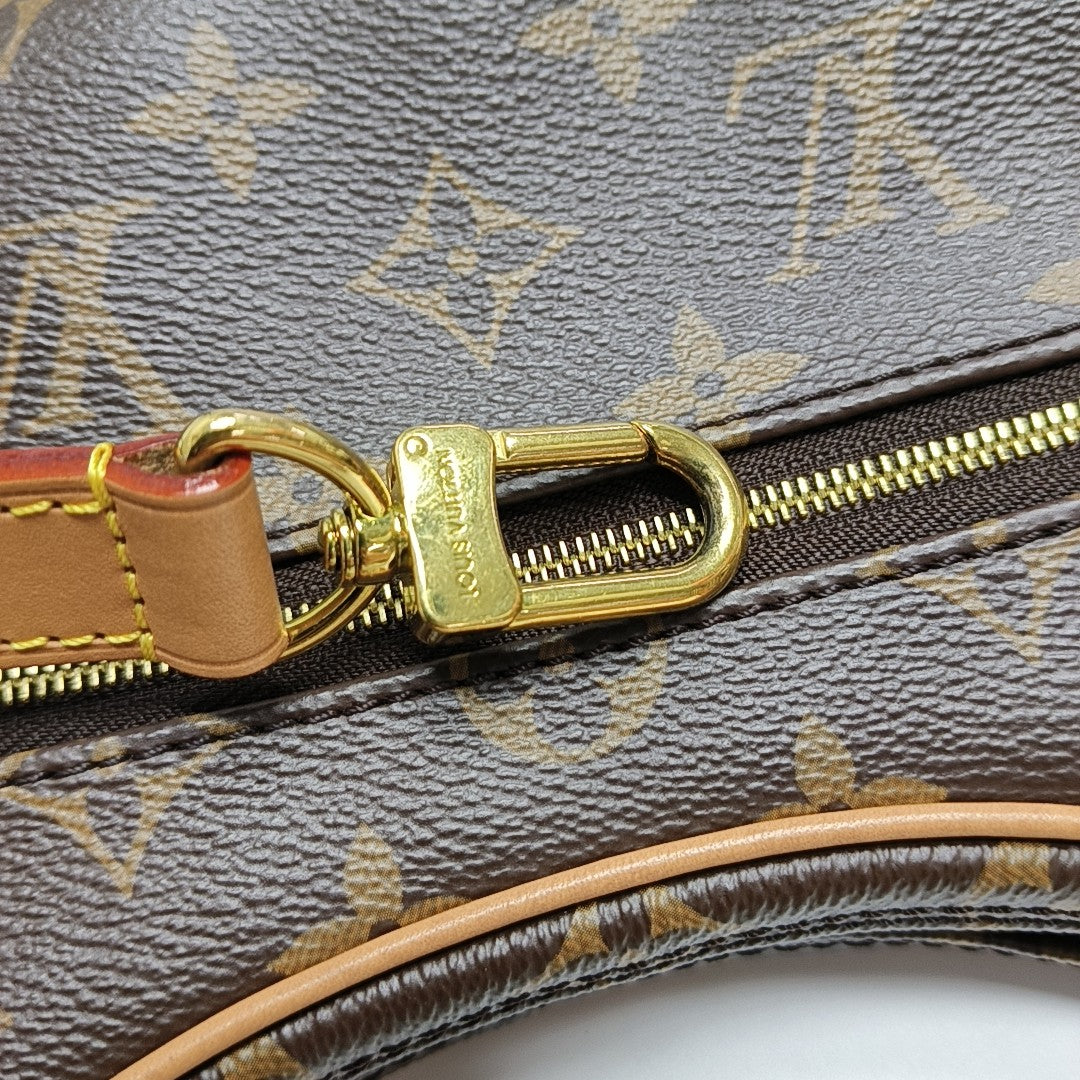 LOOP Monogram Coated Canvas Brown