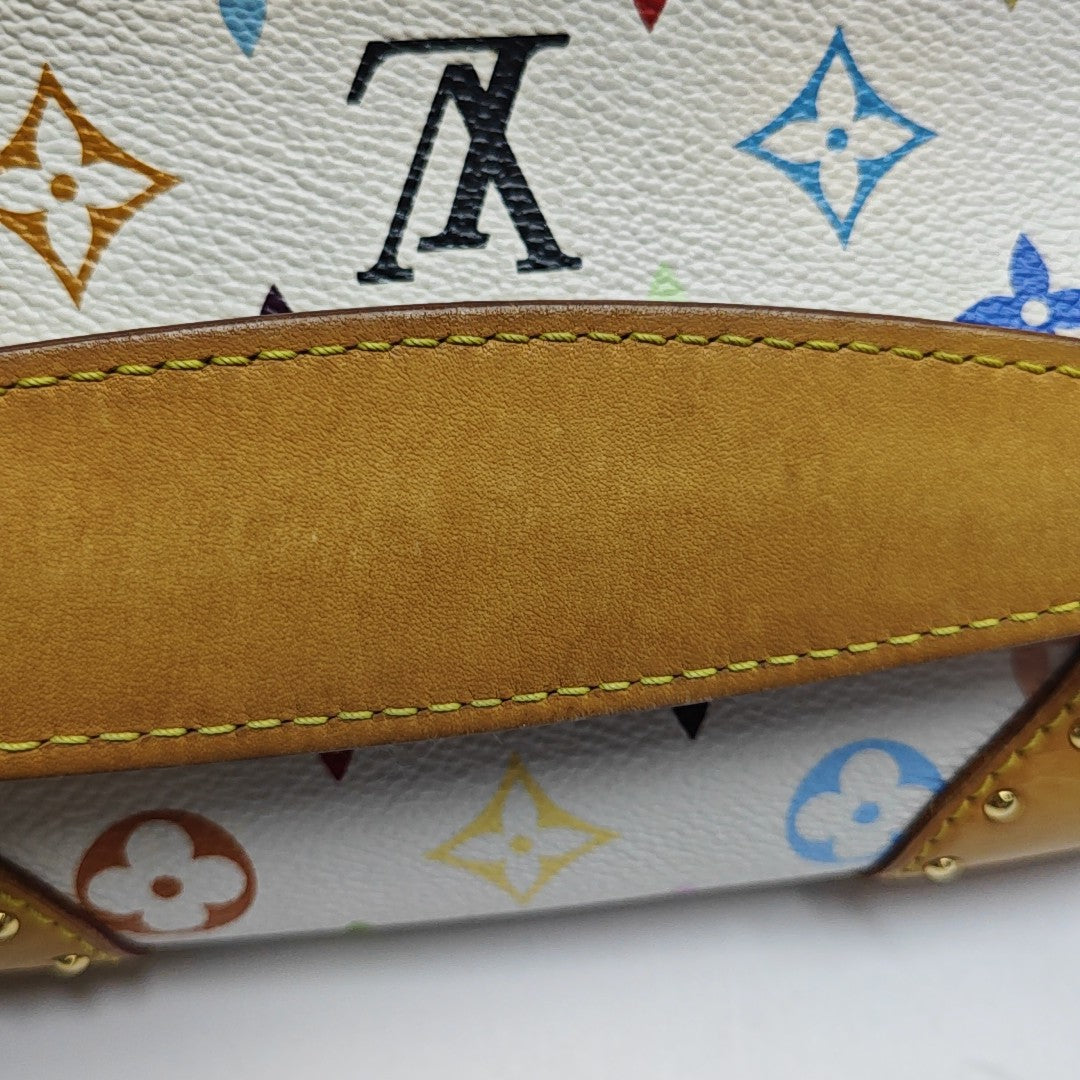 MARILYN Monogram Coated Canvas White