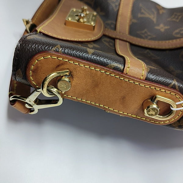 DUFFLE Monogram Coated Canvas Brown