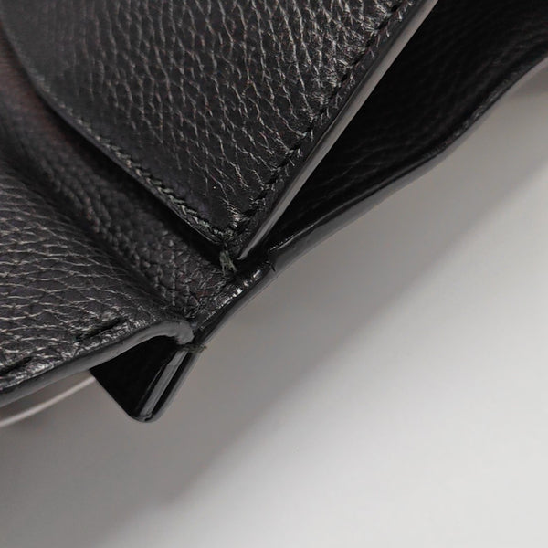 GG Marmont Top Handle Large Calfskin Black