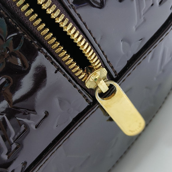 SUMMIT DRIVE Monogram Patent Leather Red