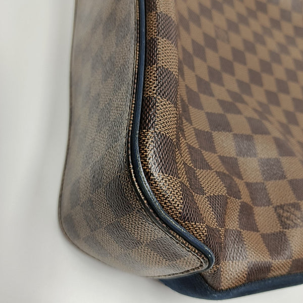 Damier Ebene Coated Canvas Brown