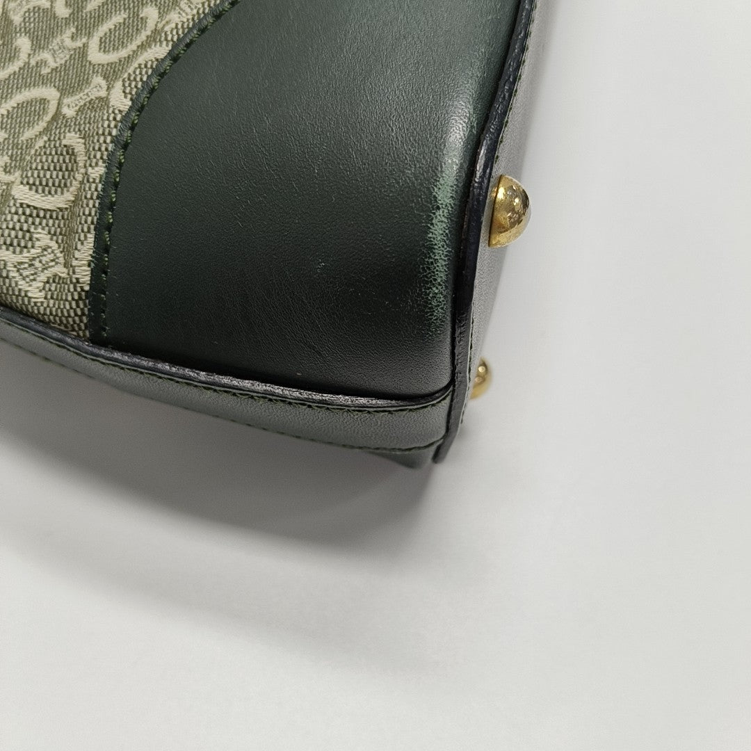 Canvas Top Handle Bag Beige