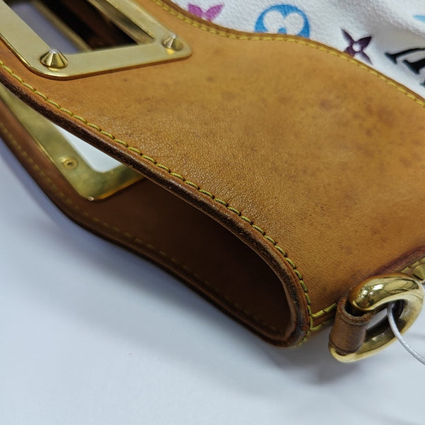 LV × TM JUDY MM Monogram Coated Canvas White