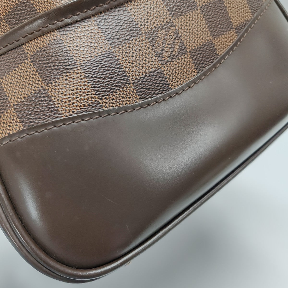 BERKELEY Damier Ebene Coated Canvas Brown