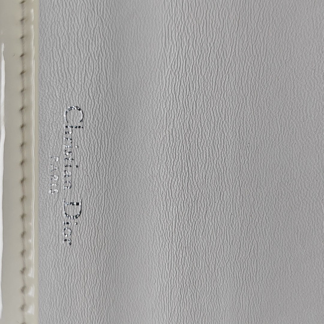 Diorama Small Cannage Calfskin Yellow