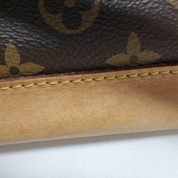 NOÉ BB Monogram Coated Canvas Brown