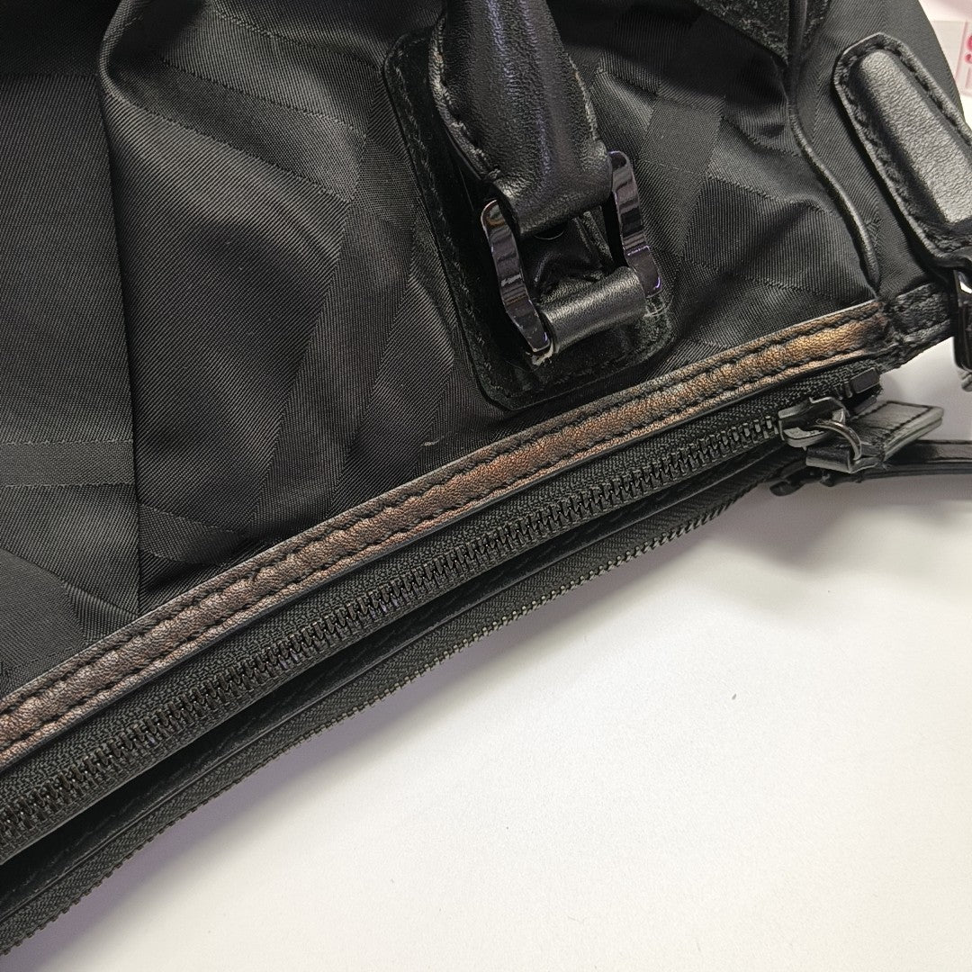 Nylon Shoulder Bag Black