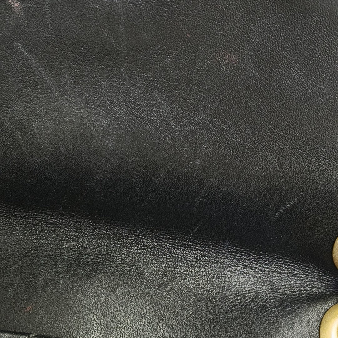 GG Marmont Medium Quilted Calfskin Black