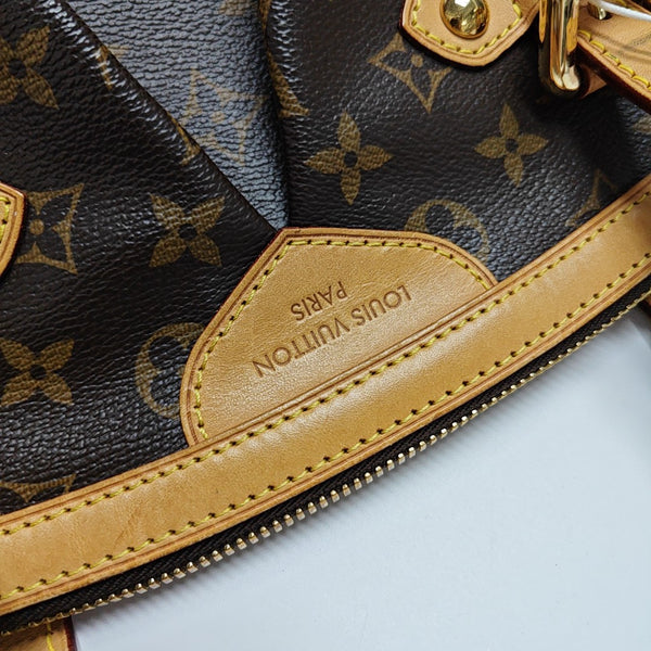 TIVOLI GM Monogram Coated Canvas Brown