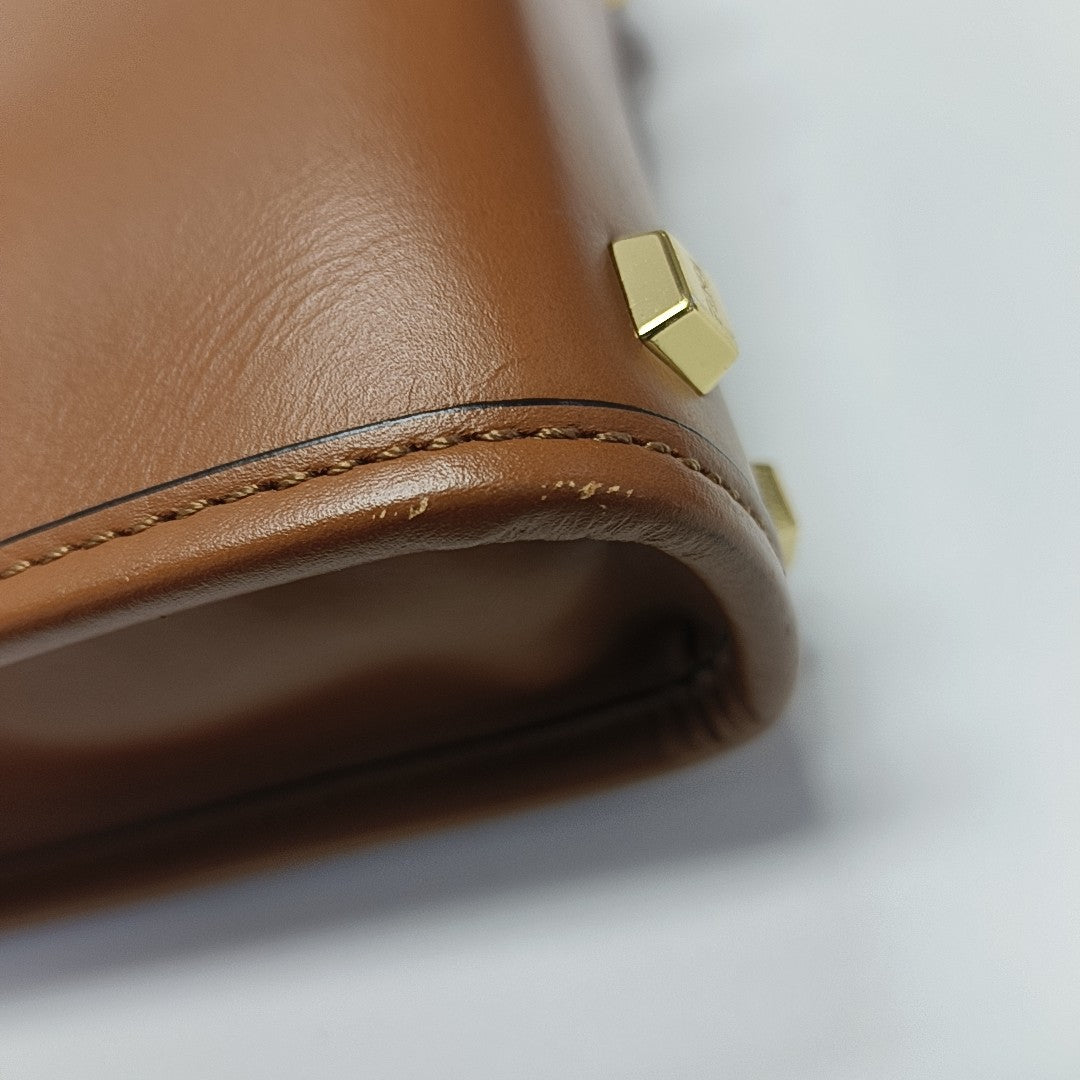 Sunshine Mini Calfskin Brown