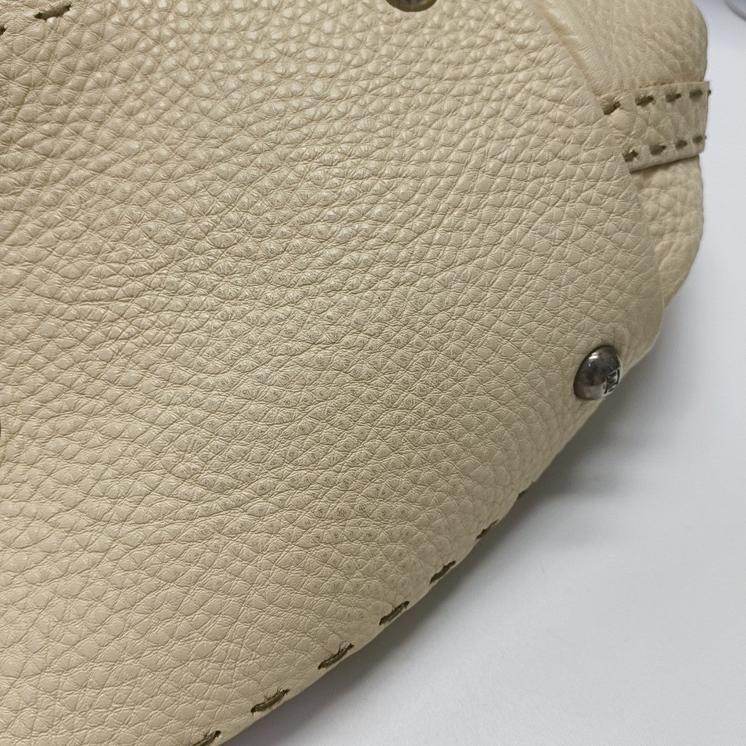 Selleria Quilted Calfskin Beige