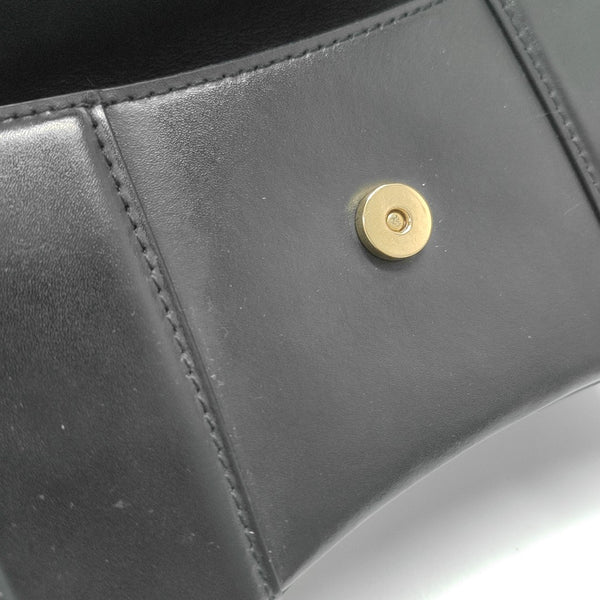 Hourglass S Calfskin Black
