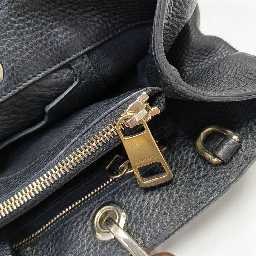 Bamboo 1947 Medium Calfskin Black