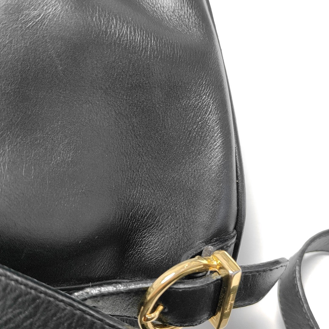 Calfskin Backpack Black