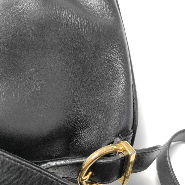 Calfskin Backpack Black
