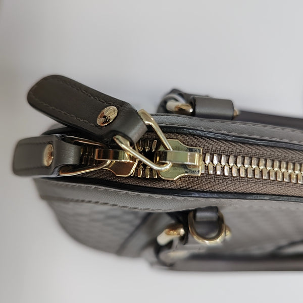 Microguccissima Monogram Calfskin Gray