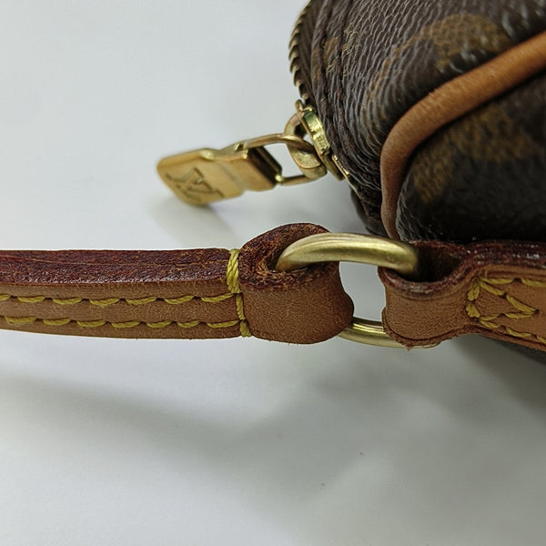 SPEEDY Nano Monogram Coated Canvas Brown