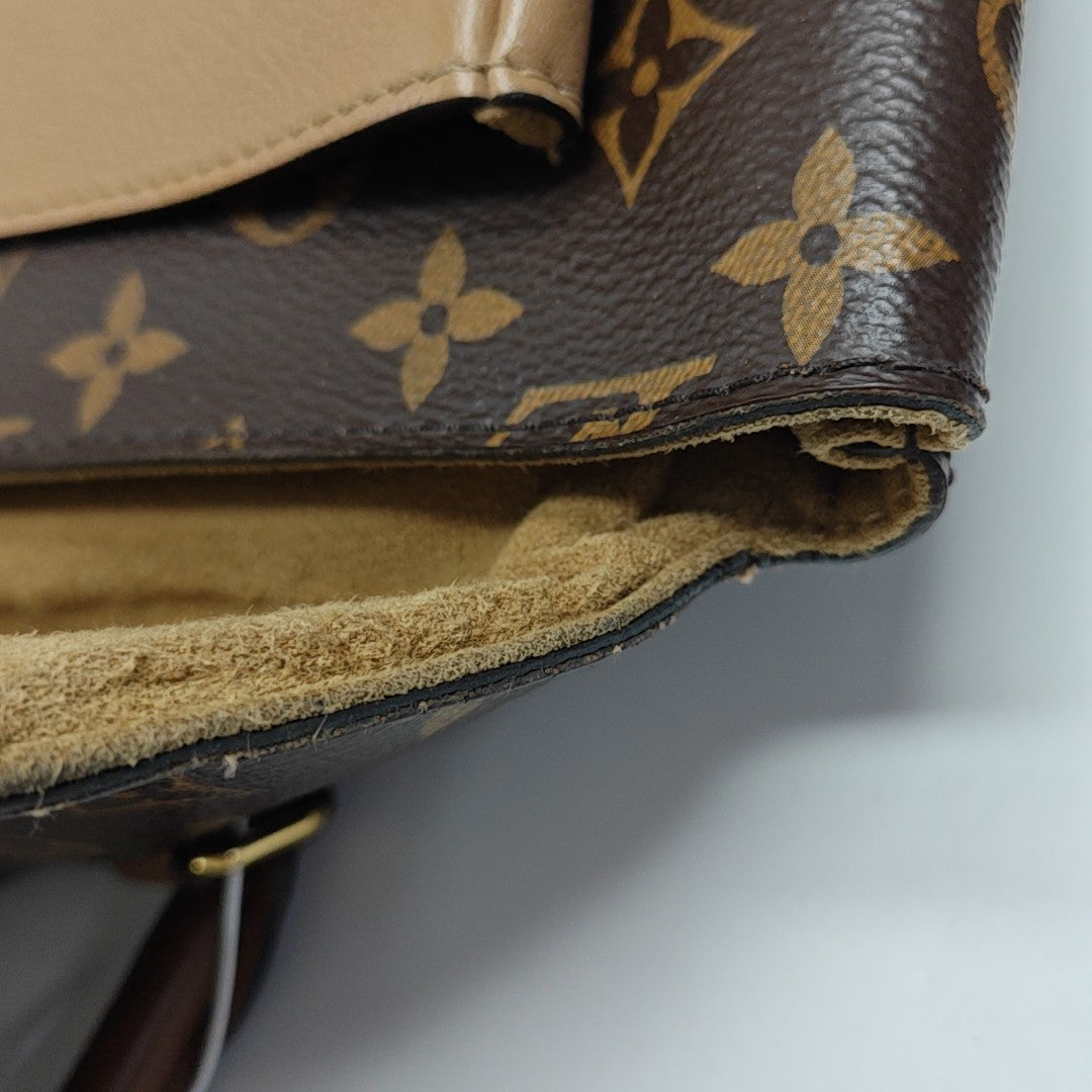MARIGNAN Monogram Coated Canvas Brown