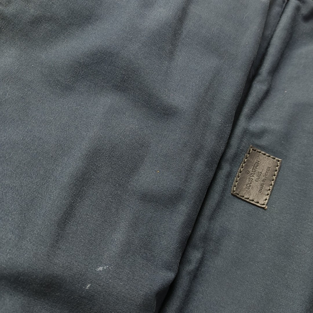 LANGER Monogram Canvas Blue