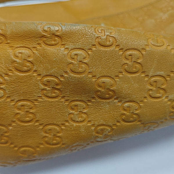 Monogram Calfskin Shoulder Bag Yellow