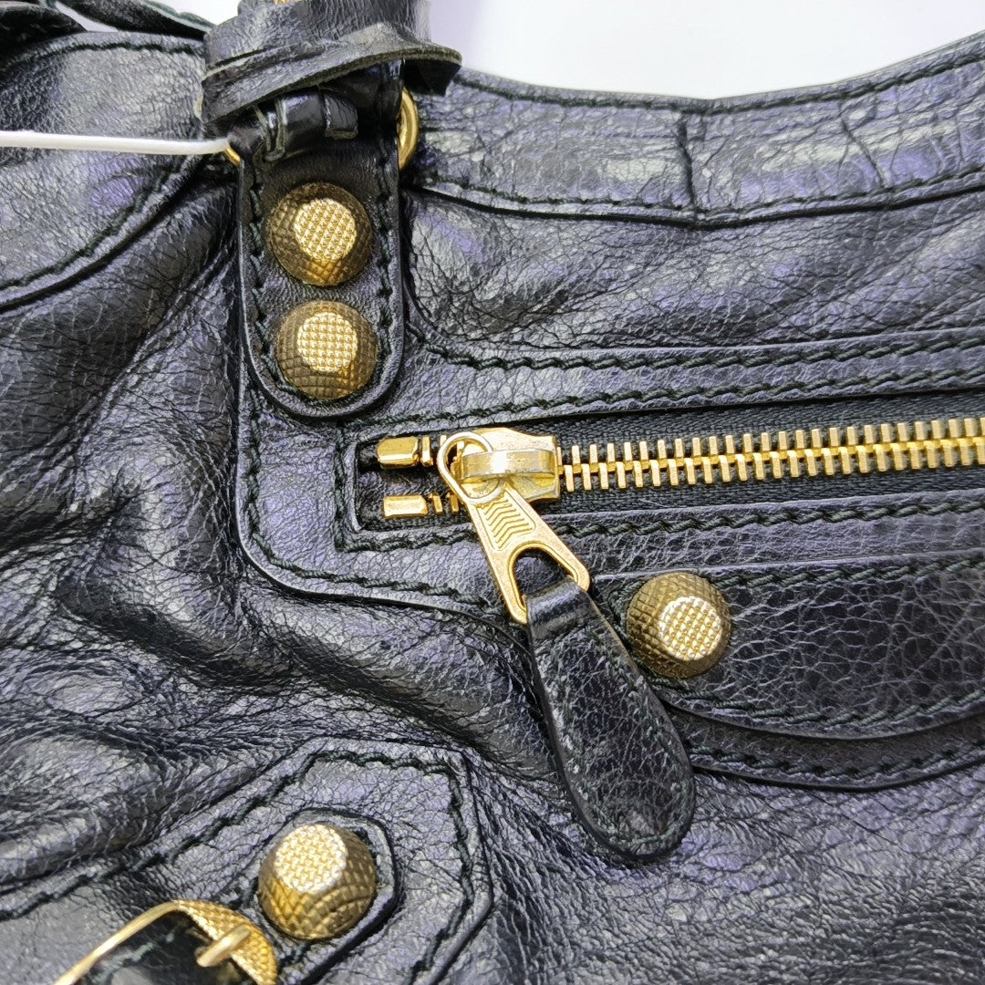 Classic City Mini Lambskin Black