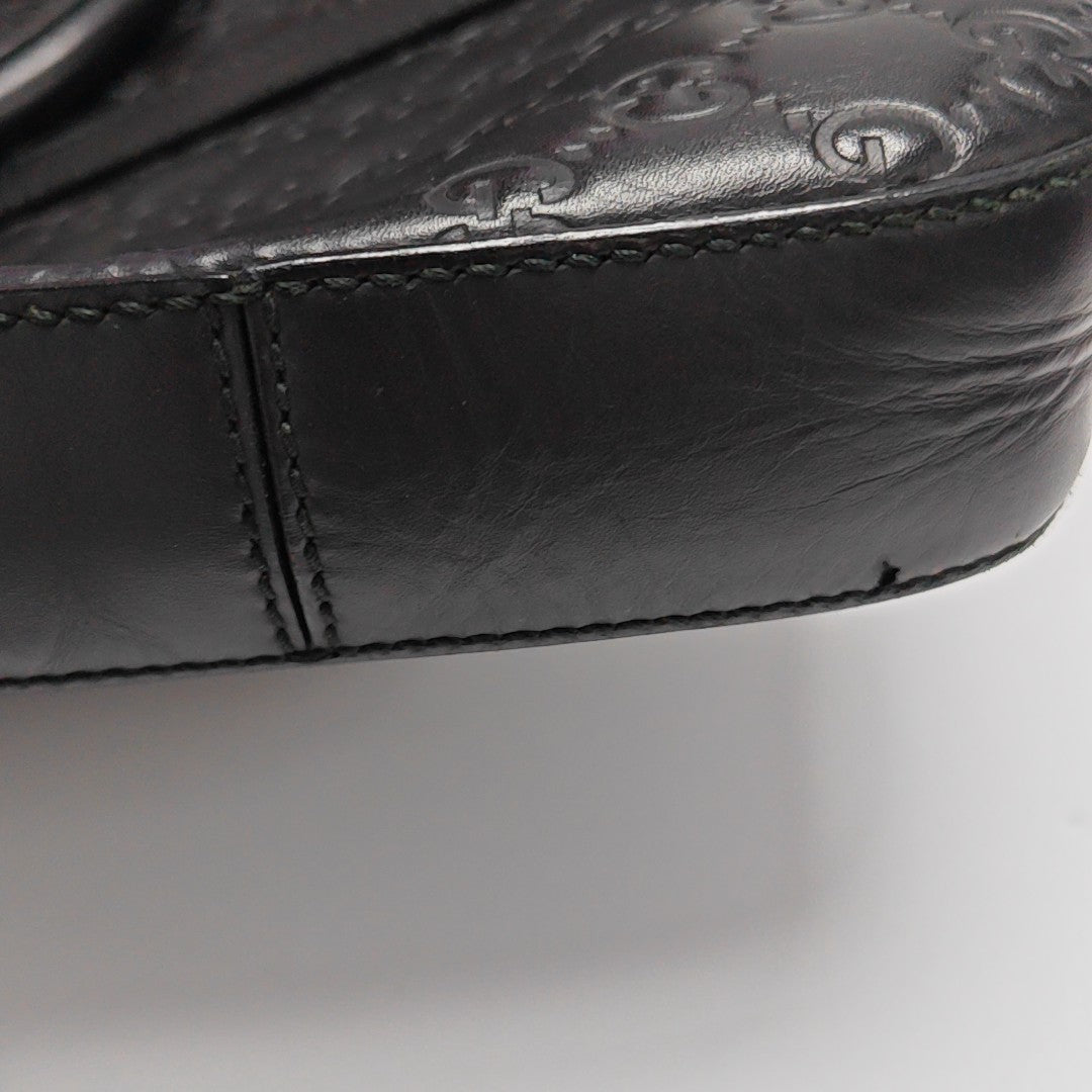 Signature Monogram Calfskin Black