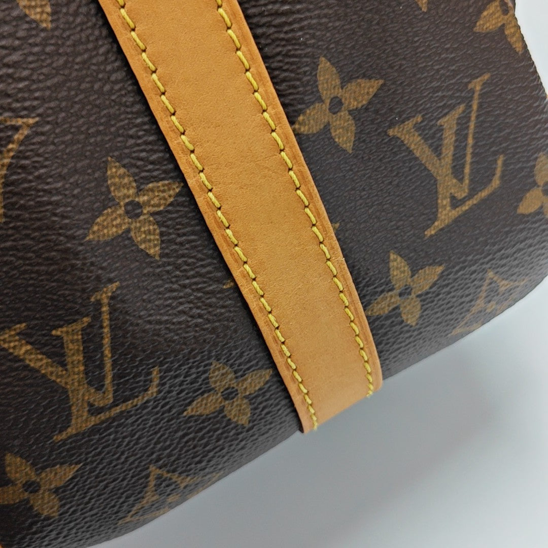 SPEEDY 25 Monogram Coated Canvas Brown