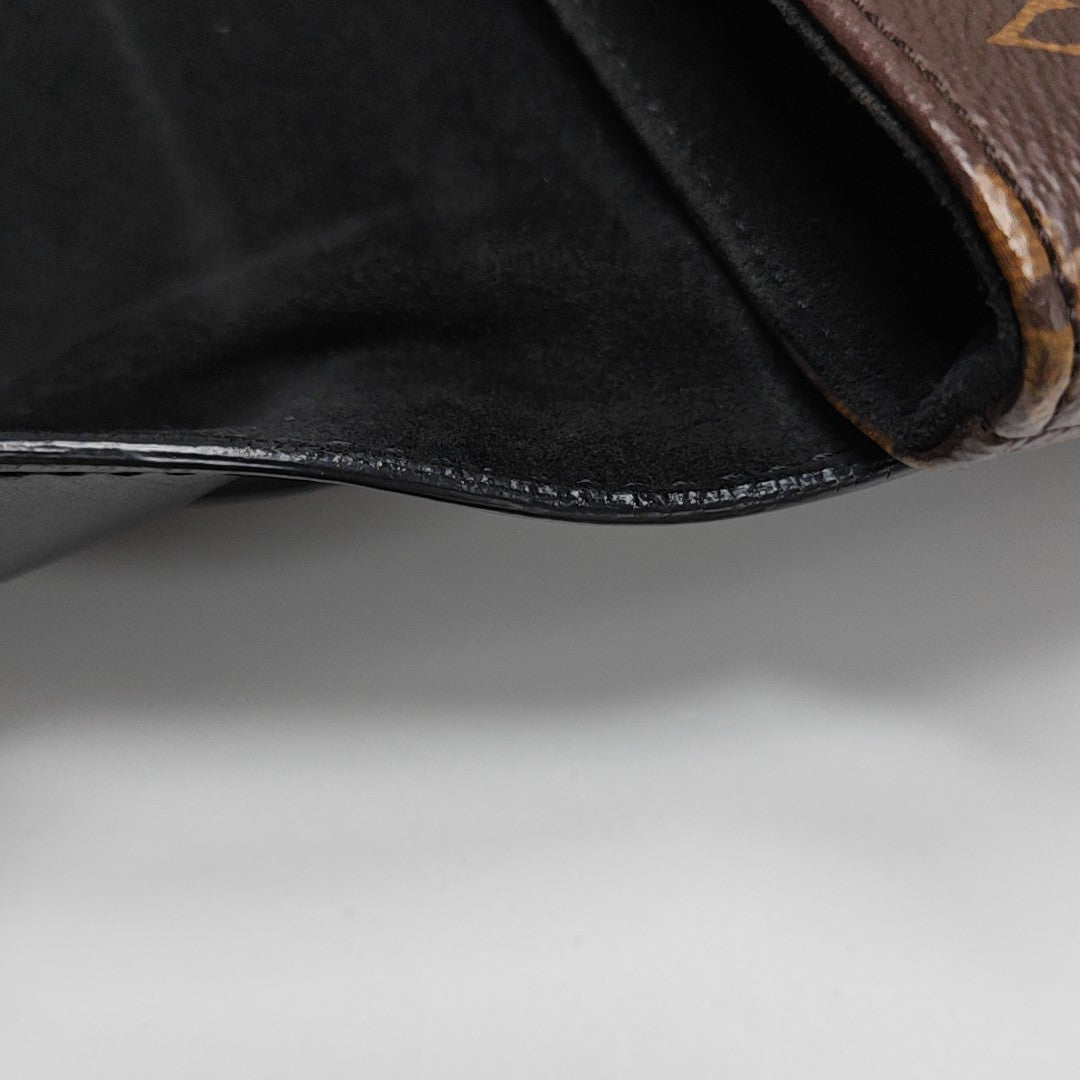 LOCKY BB Monogram Coated Canvas Brown