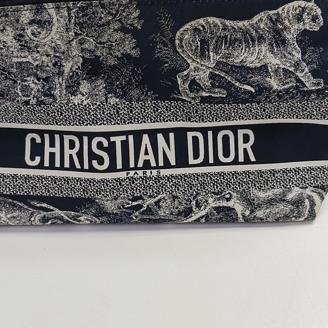 Diortravel Nomad Medium Fabric Blue