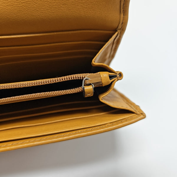 Monogram Calfskin Wallet Yellow