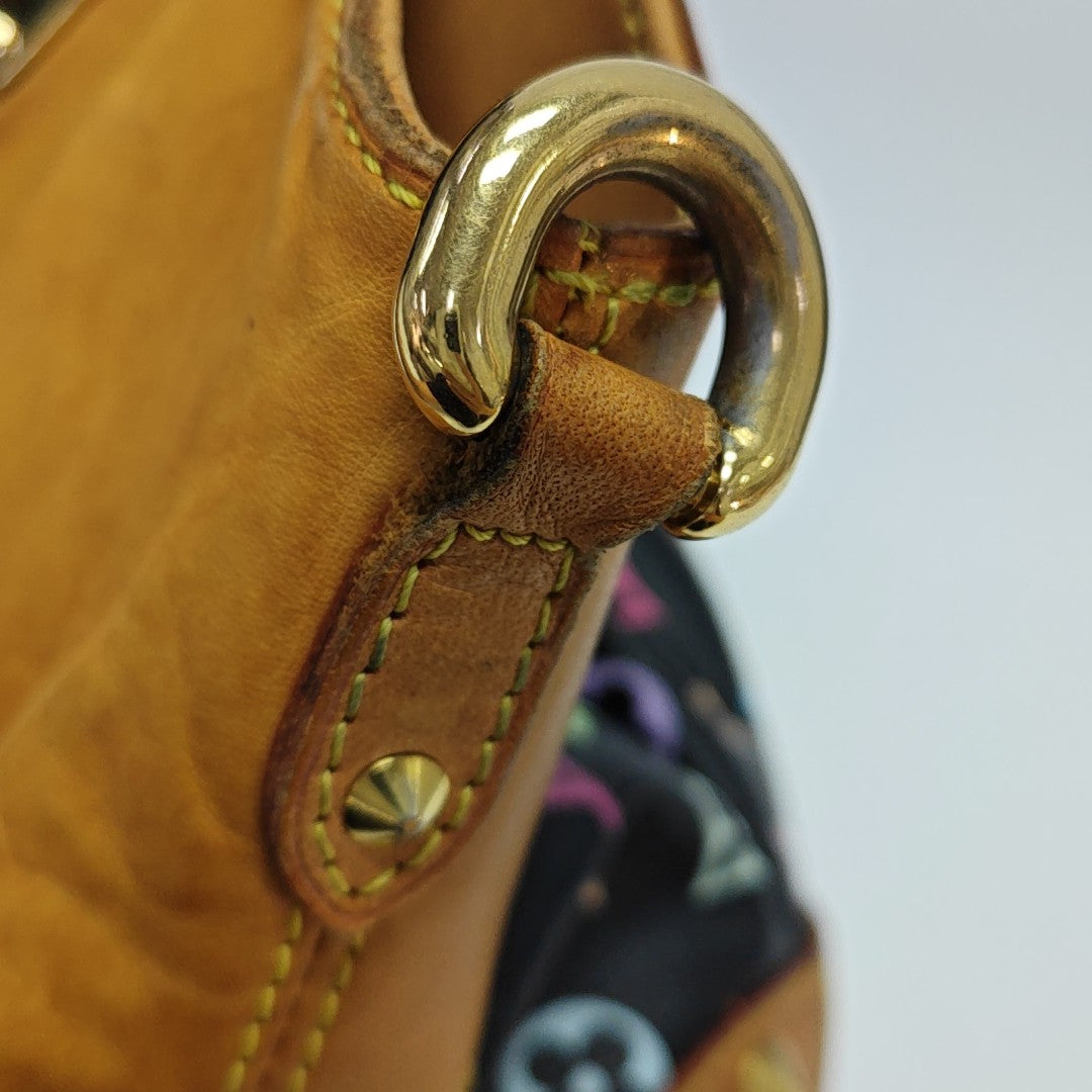 LV × TM JUDY Monogram Coated Canvas Black