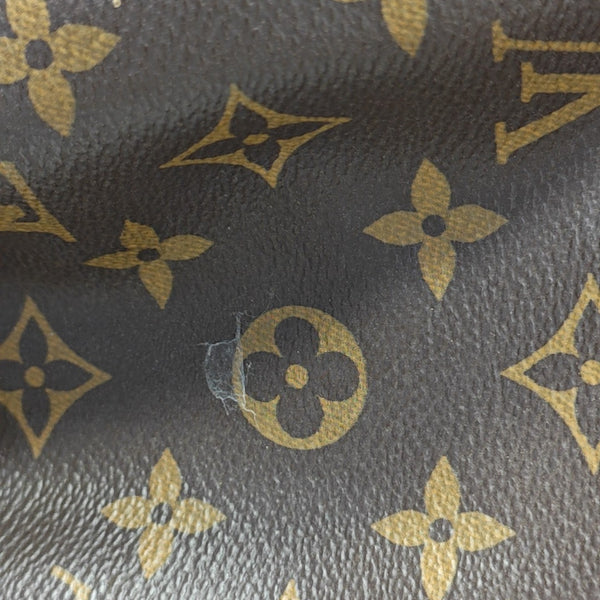 MONTAIGNE Monogram Coated Canvas Brown