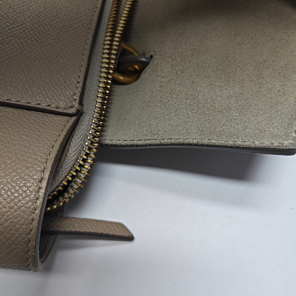 BELT Micro Calfskin Beige