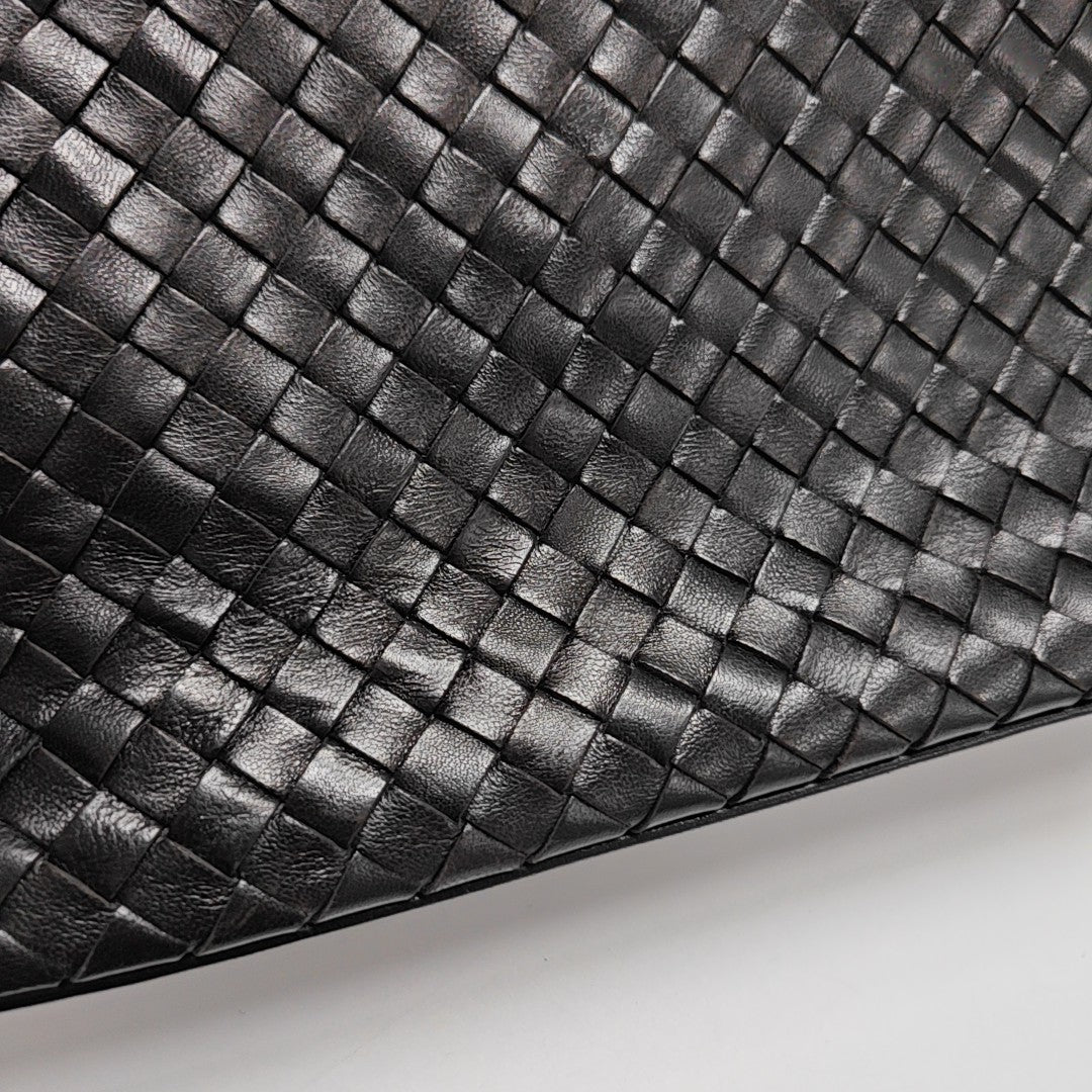 Calfskin Shoulder Bag Black