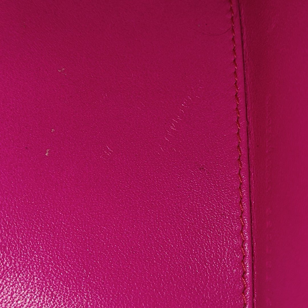 Hourglass XS Quilted Calfskin Red