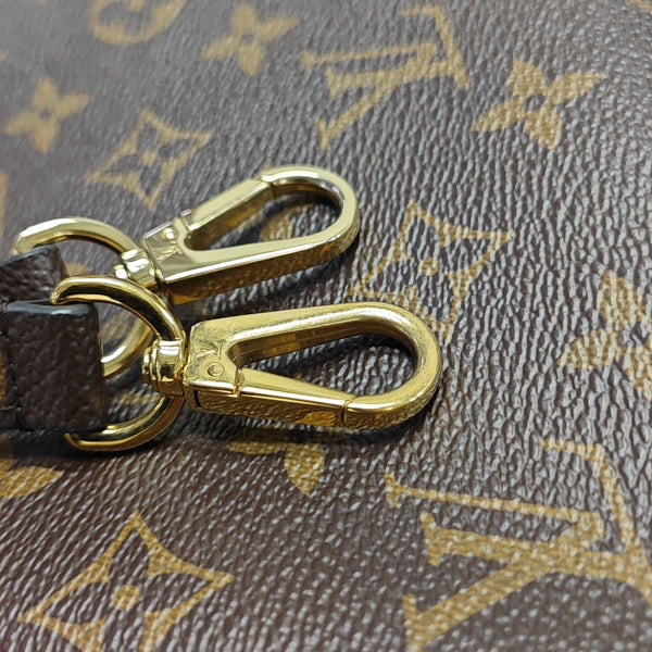 MONTAIGNE Monogram Coated Canvas Brown