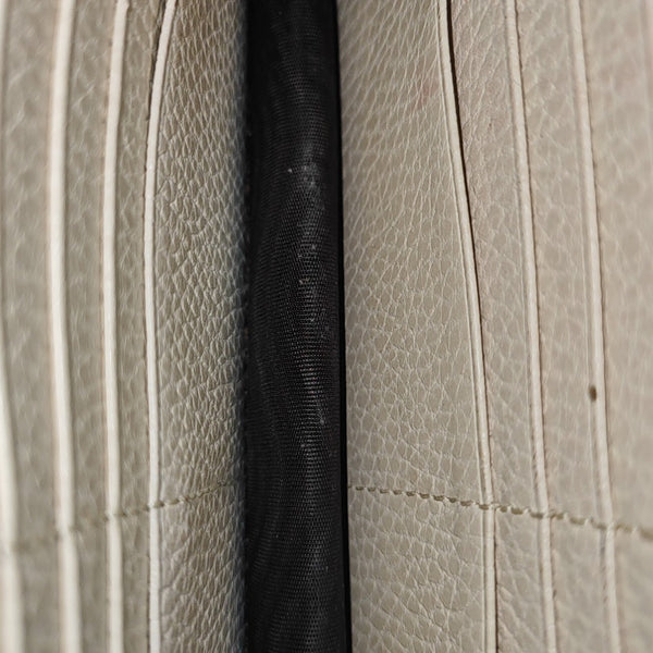 Interlocking G Small Calfskin Beige