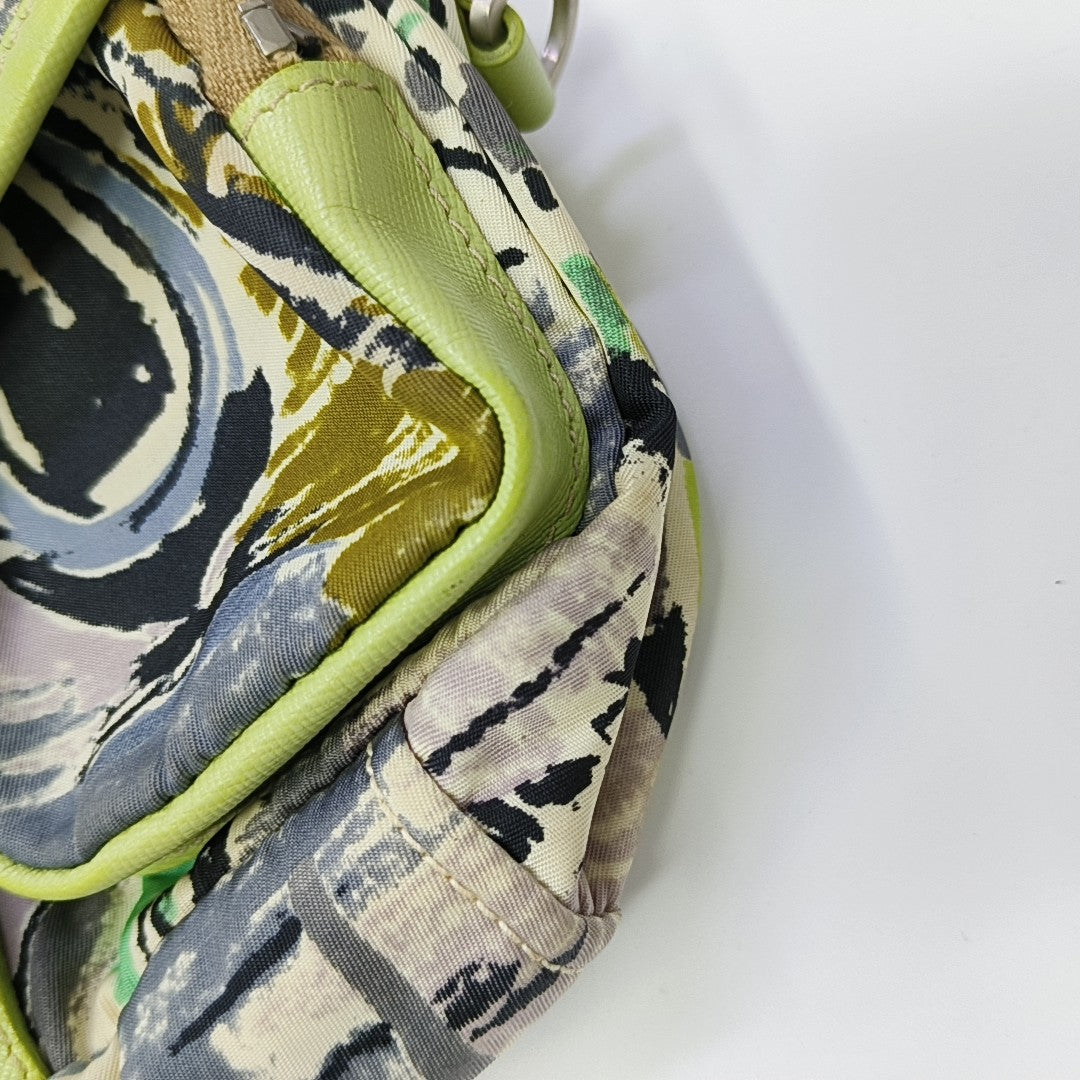 Nylon Shoulder Bag Multicolor