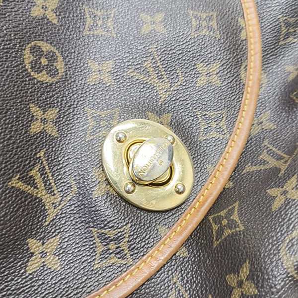 TULUM GM Monogram Coated Canvas Brown