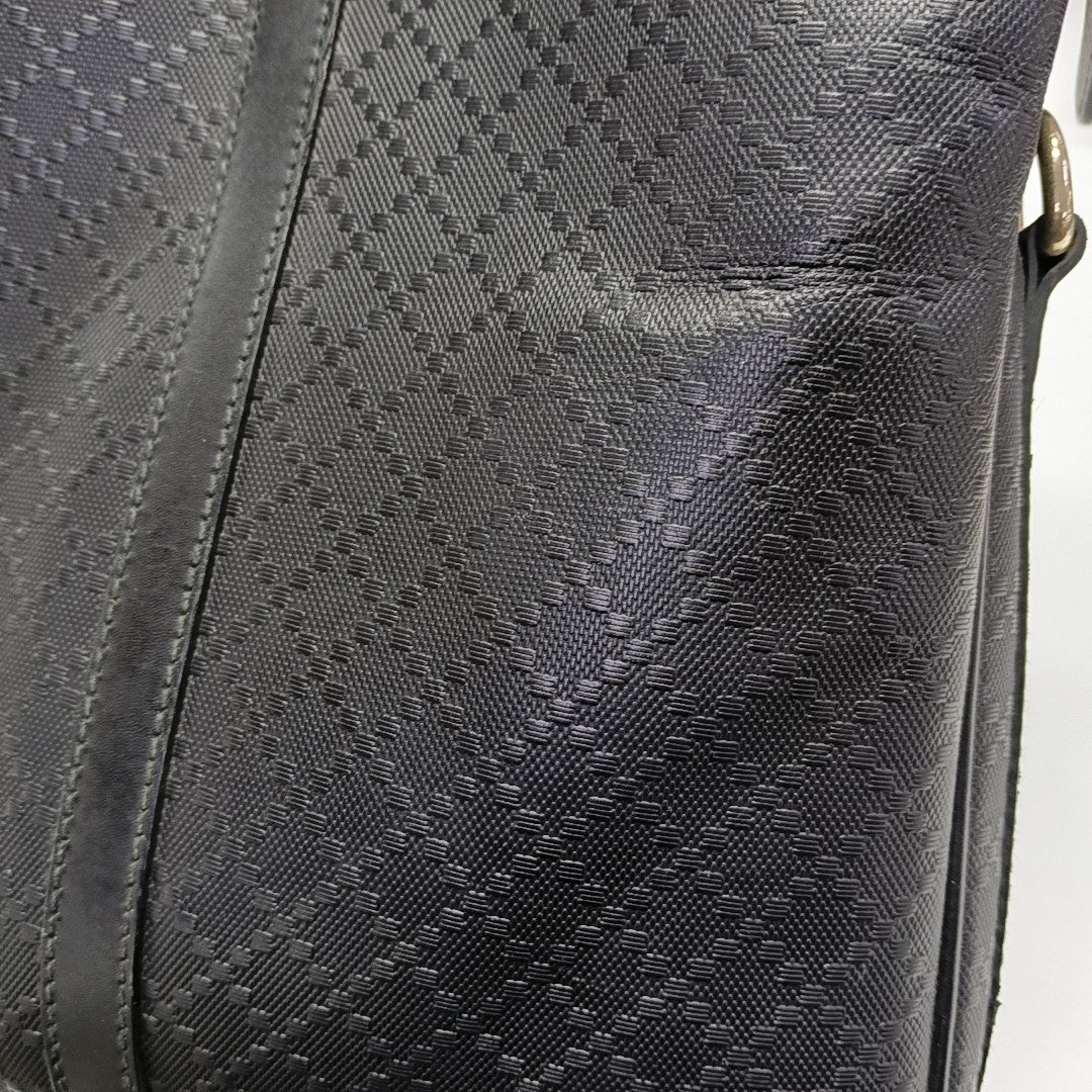 Diamante Quilted Calfskin Black