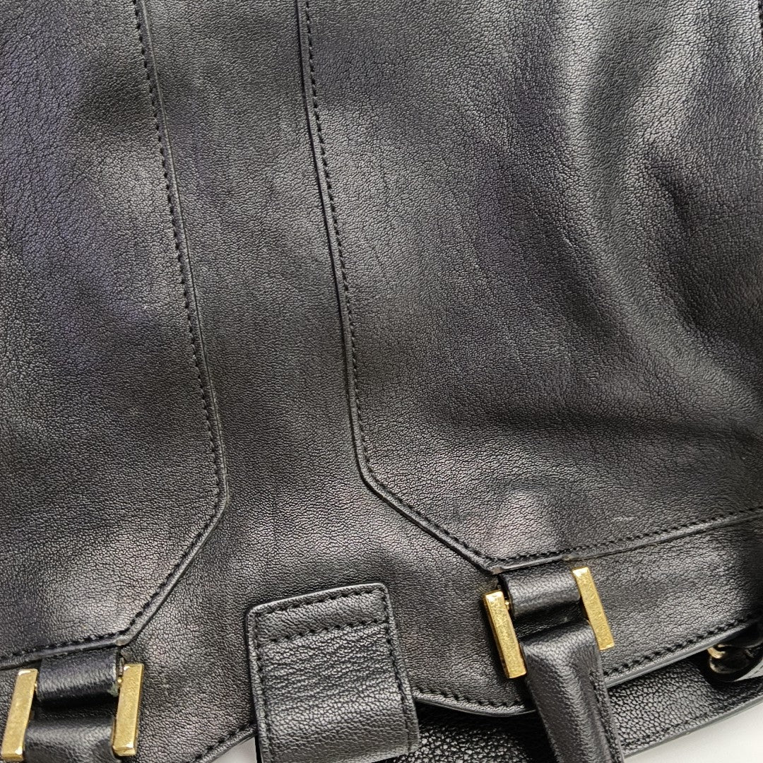 CHYC Y LIGNE Small Calfskin Black