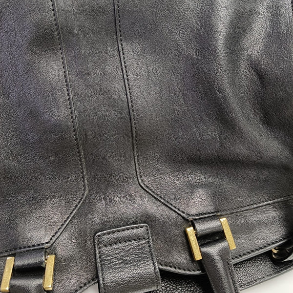 CHYC Y LIGNE Small Calfskin Black