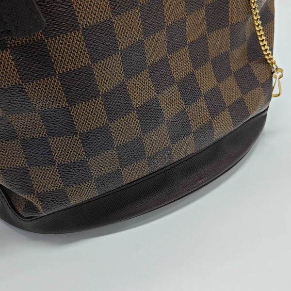 BUCKET PM Damier Ebene Coated Canvas Brown