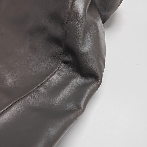 SHOPPING BAG Calfskin Gray